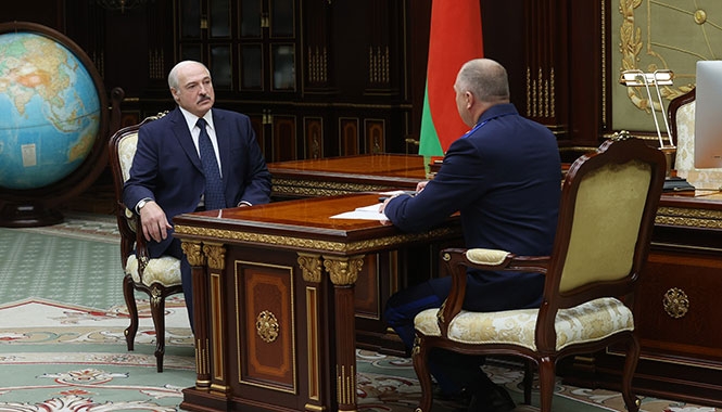 A.Lukashenko received report from Chairperson of Investigation committee