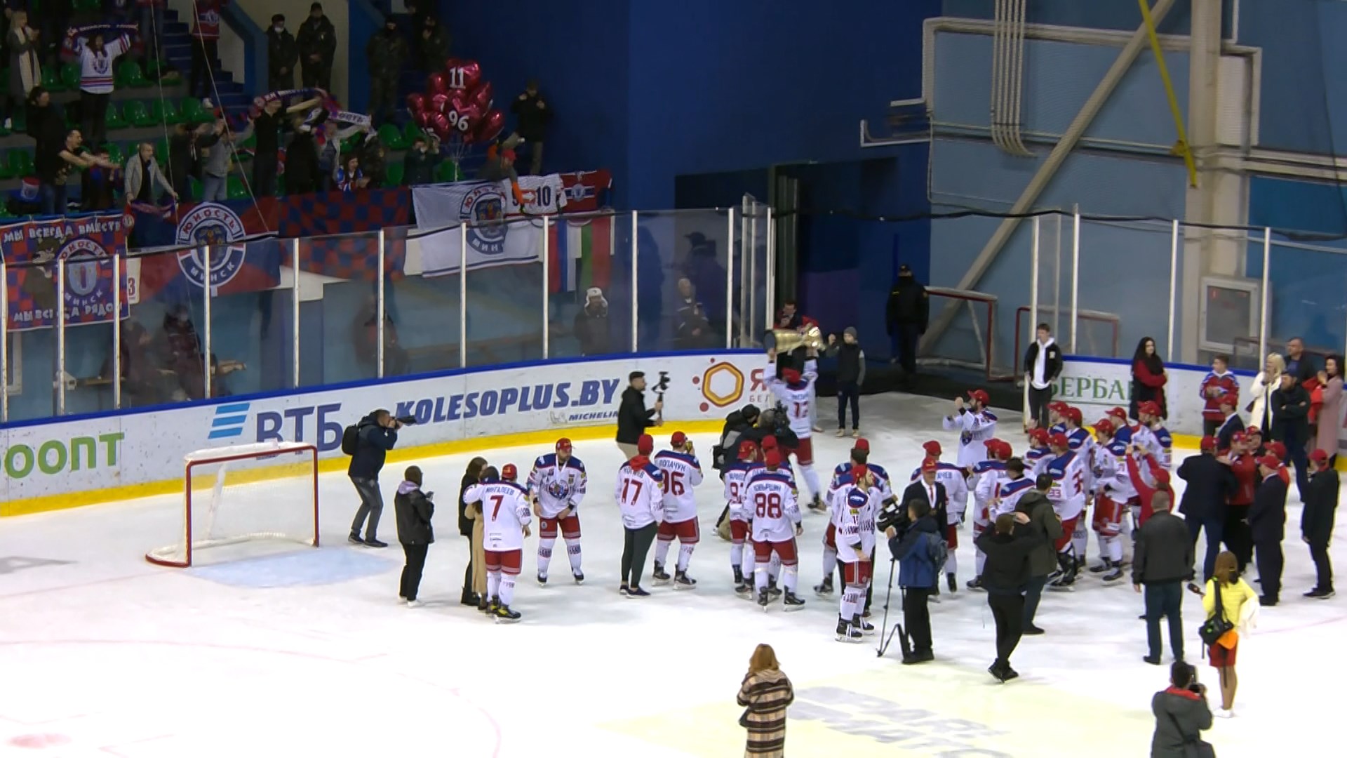 Команда «Юность» стала десятикратным чемпионом Беларуси 