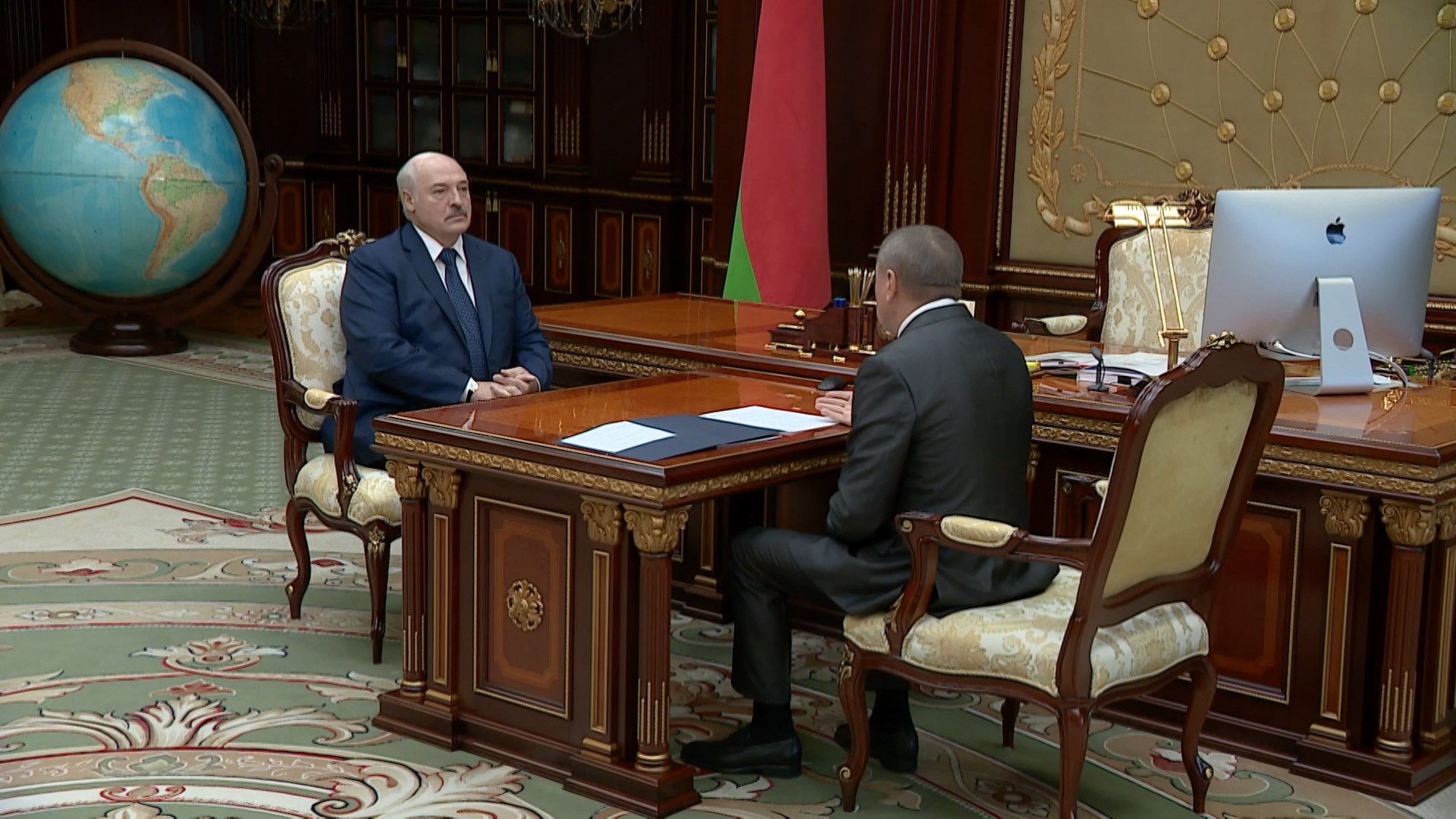 А. Лукашенко провёл рабочую встречу с министром иностранных дел
