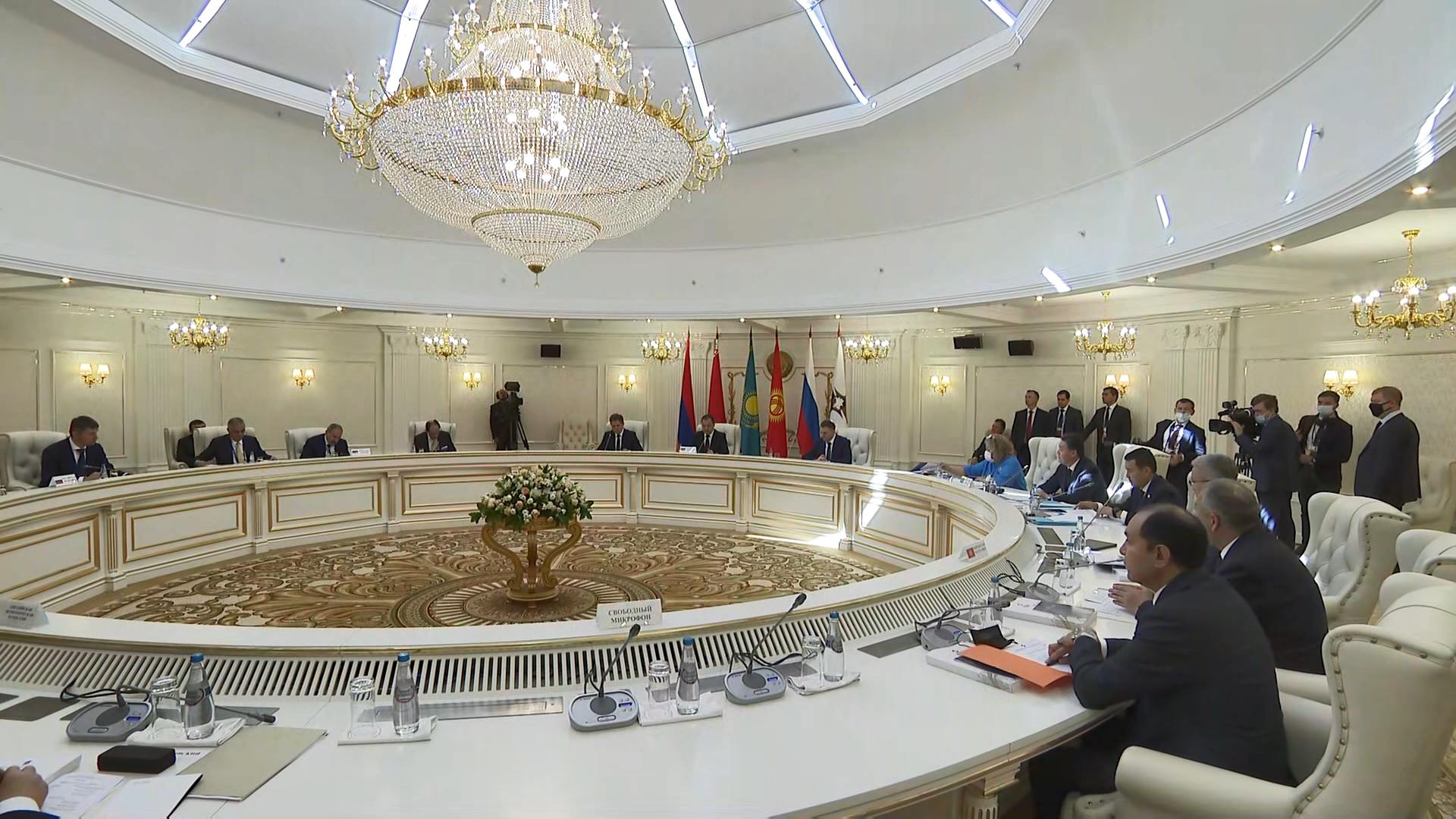 Заседание межправсовета ЕАЭС проходит в Минске