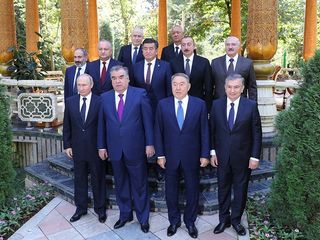 A.Lukashenko takes part in CIS Council of Heads of State meeting