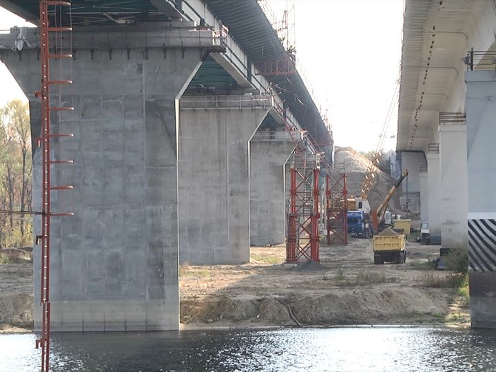 Мост через реку Сож на трассе М8 планируют открыть в ноябре