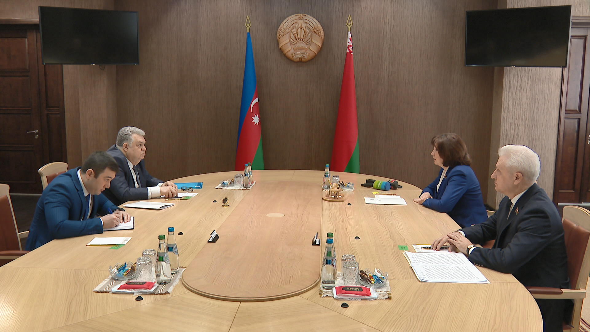 Н.Кочанова отметила высокий уровень политического диалога Беларуси и Азербайджана
