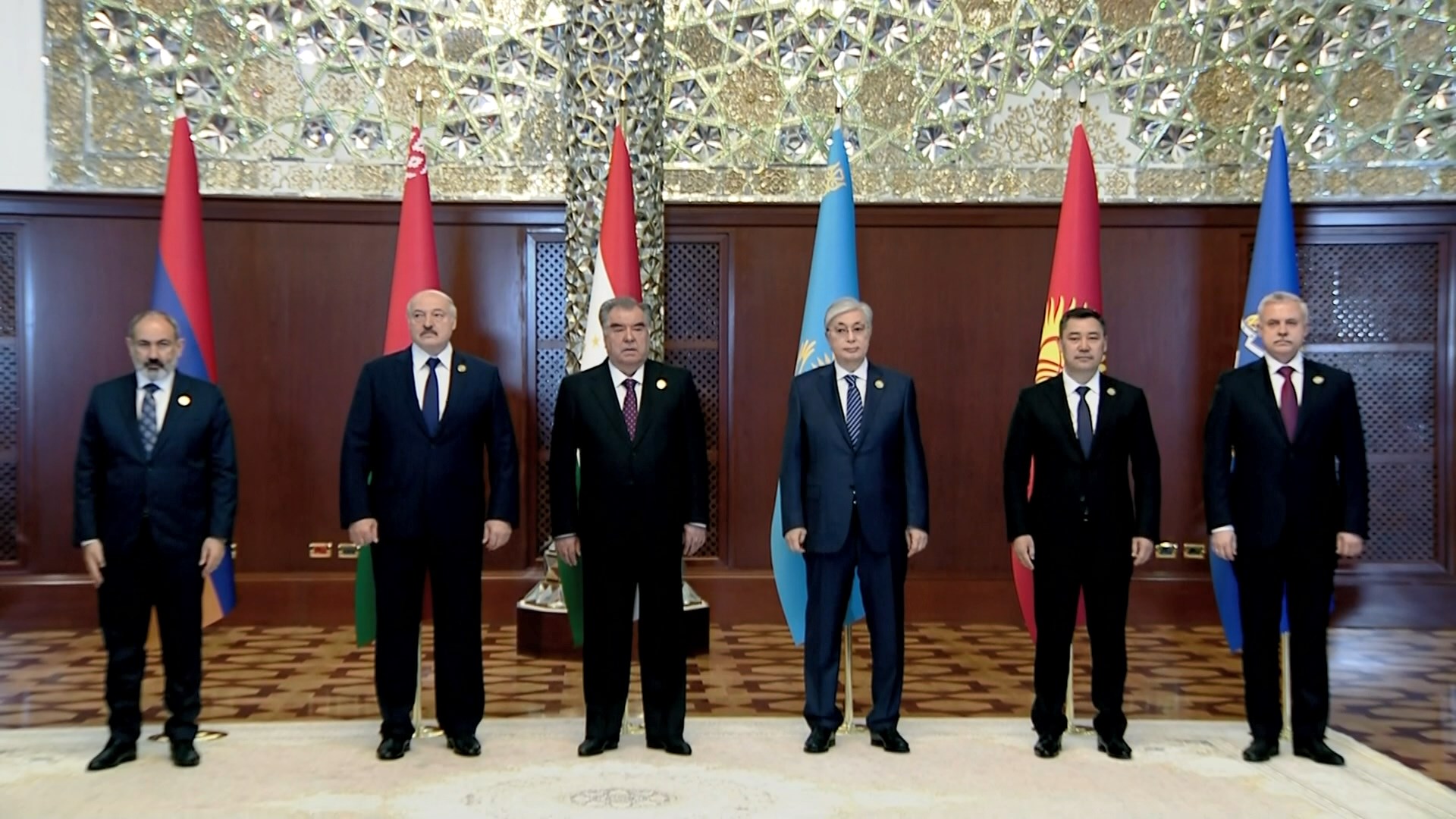 Aleksandr Lukashenko taking part in Tajikistan summits