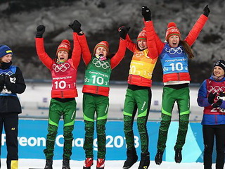 Belarus win Women’s Relay at 2018 Olympic Games in PyeongChang
