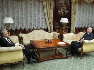 President of Belarus met with ex-President of Ukraine Victor Yuschenko
