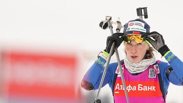 Sola won the pursuit race at the Russian Biathlon Championships in Tyumen