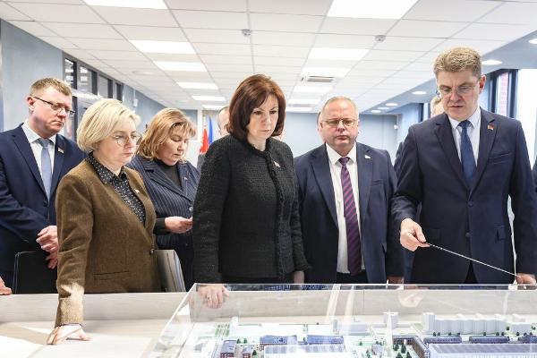 Н. Кочанова посетила Минский городской технопарк