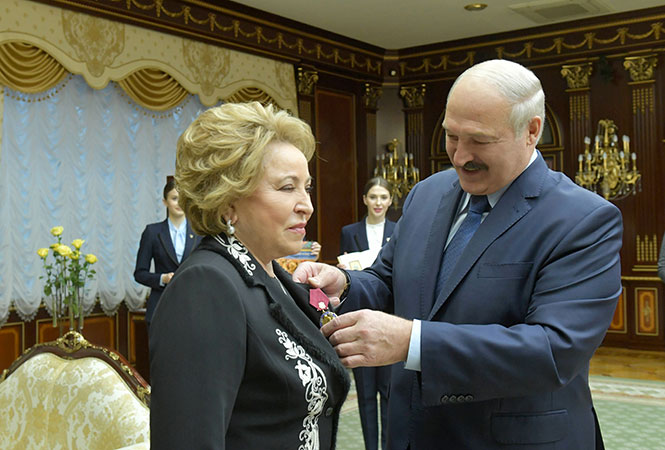 Продолжается визит в Беларусь парламентской делегации России во главе с В.Матвиенко