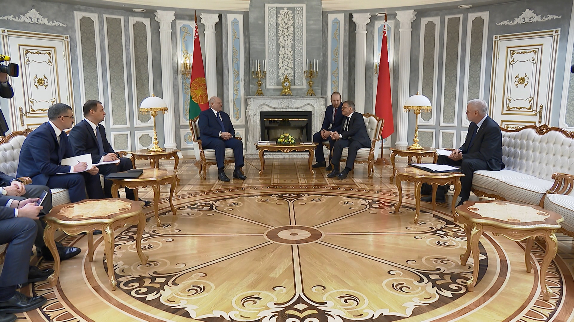 Лукашенко встретился с главой Международной федерации хоккея