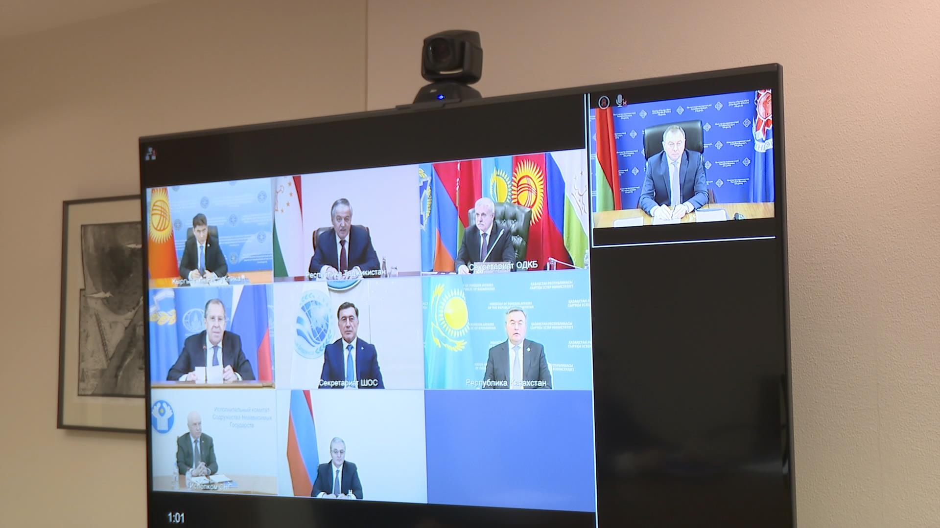 Заседание СМИД ОДКБ прошло в формате видеоконференции