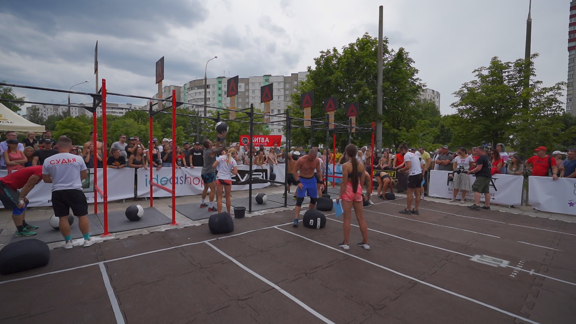 В Минске прошёл международный турнир по функциональному многоборью