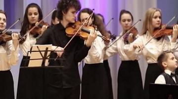 The Concert Orchestra of the Republican Gymnasium-College at the Academy of Music of Belarus went to Belgium