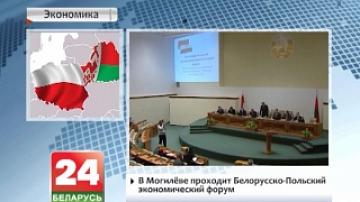 Mogilev hosting Belarusian-Polish economic forum